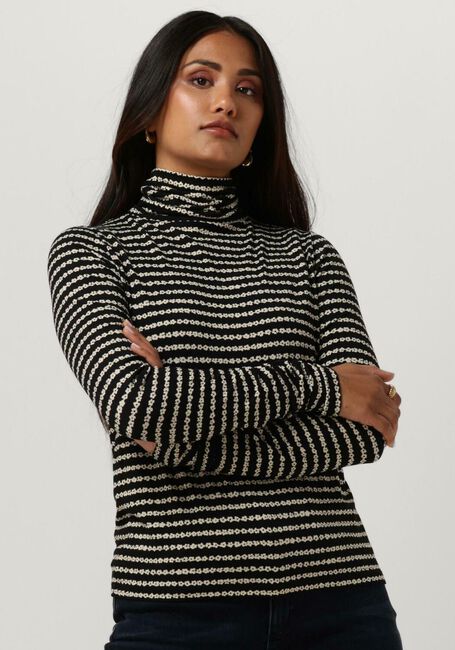 FABIENNE CHAPOT Col roulé JADE TOP 152 en noir - large