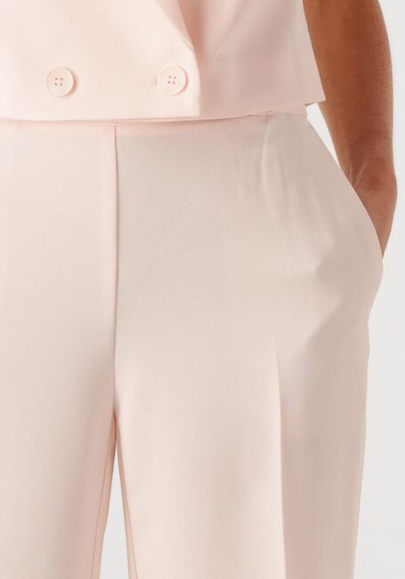 DANTE6 Pantalon large FABRI ELASTICATED WIDE LEG PANTS Rose clair - large