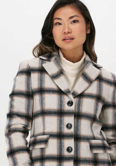 VANILIA Blazer BIG CHECK COLBERT en beige - large