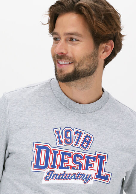 Grijze DIESEL Sweater S-GIRK-K22 - large