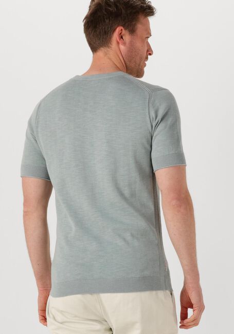 CAST IRON T-shirt COTTON BLEND SLUB Gris clair - large