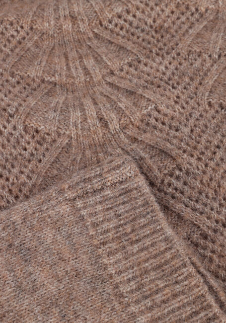 Bruine OBJECT Trui OBJFLORA RE L/S KNIT PULLOVER Bruine OBJECT Trui OBJFLORA RE L/S KNIT PULLOVER - large