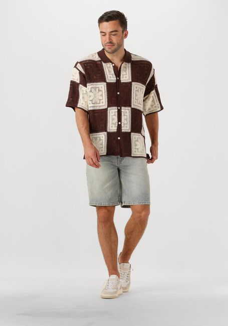 Lichtblauwe WOODBIRD Jeans WBLEROY DAWN SHORT - large