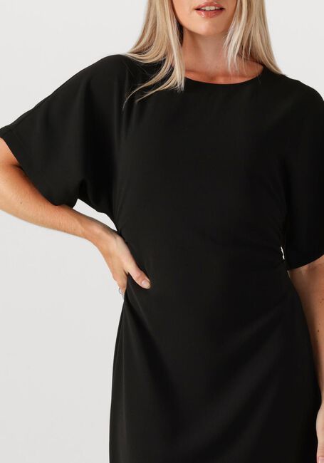 NEO NOIR Robe midi MILOINE DRAPE DRESS en noir - large