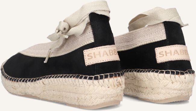 Zwarte SHABBIES Espadrilles PALMA Zwarte SHABBIES Espadrilles PALMA - large