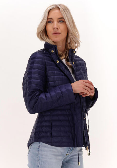 MICHAEL KORS Veste matelassé BELTED PCKBL PUFFR Bleu foncé - large