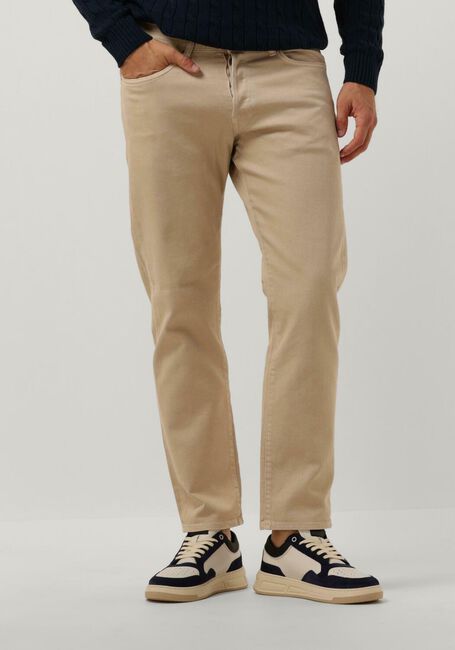 SELECTED HOMME Slim fit jeans SLH196-STRAIGHTSCOTT 3335 COLORED JNS W en marron - large