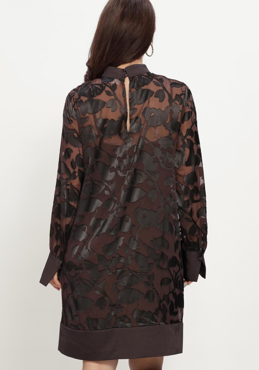 INWEAR Mini robe ORIONIW DRESS en marron - large