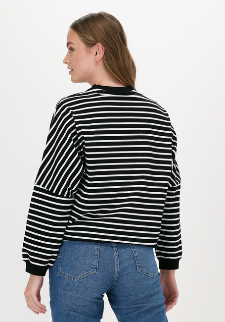 Zwarte ALIX THE LABEL Top LADIES KNITTED OVERSIZED TOP W - large