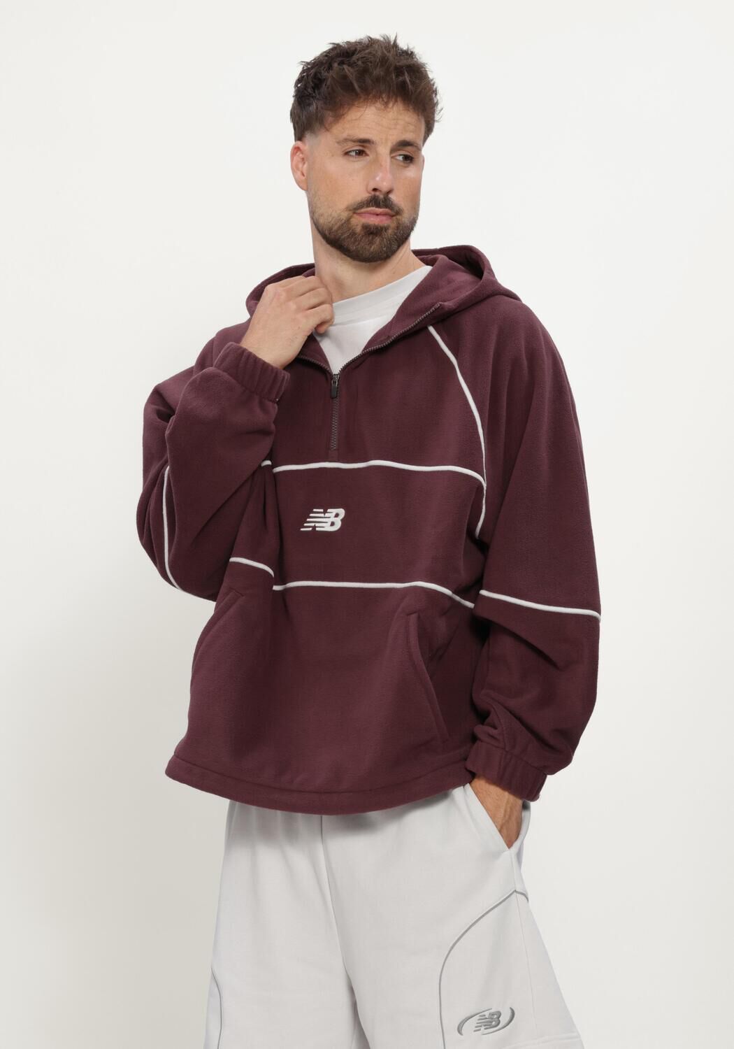 Bordeaux NEW BALANCE Trui TS PF HD - large