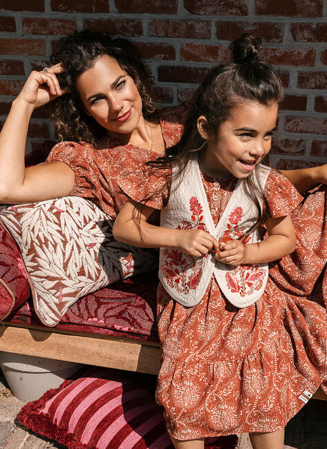 LOOXS Gilet WAISTCOAT en multicolore - large