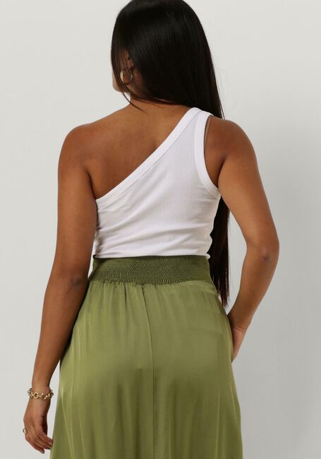 PENN & INK Haut SINGLET ONE SHOULDER Écru - large