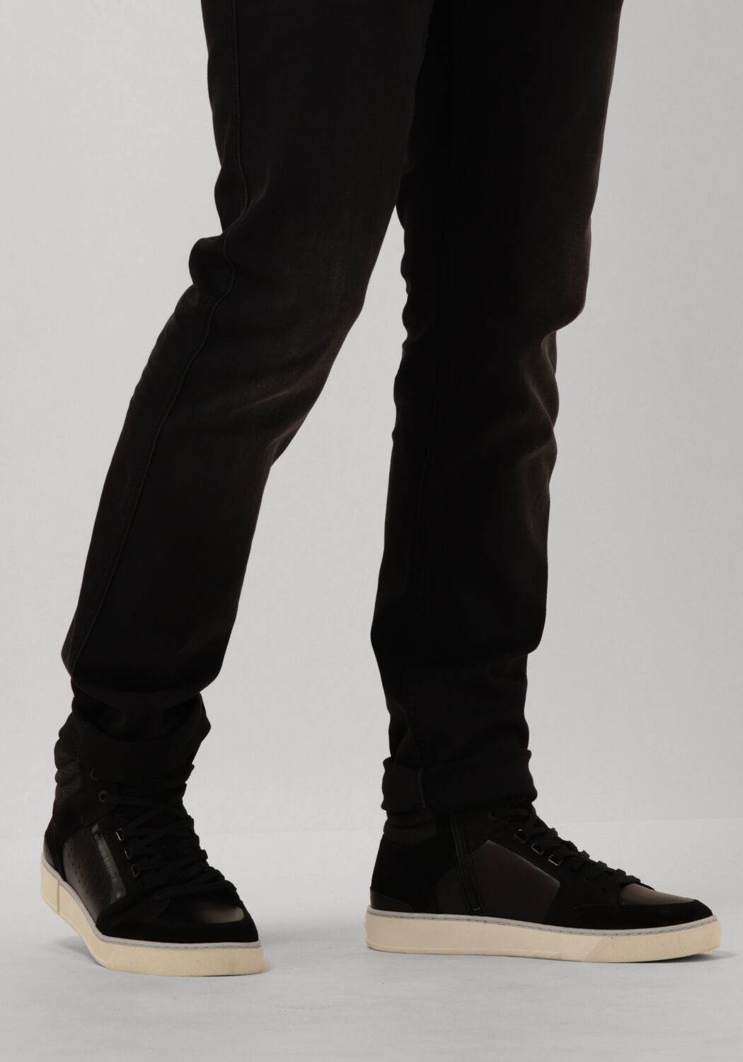 Zwarte G-STAR RAW Sneakers RAVOND II MID LEA M - large