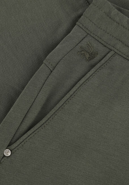VANGUARD Pantalon courte CHINO SHORTS TWILL STRUCTURE JERSEY en vert - large