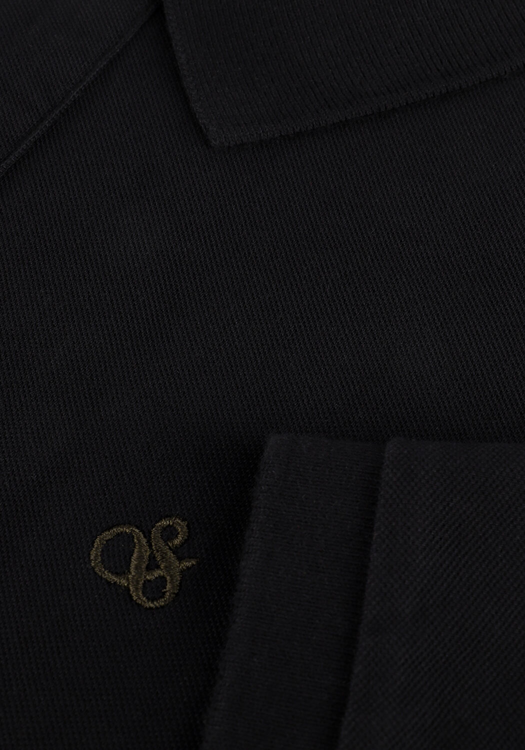 SCOTCH & SODA Polo PIQUE POLO en noir - large