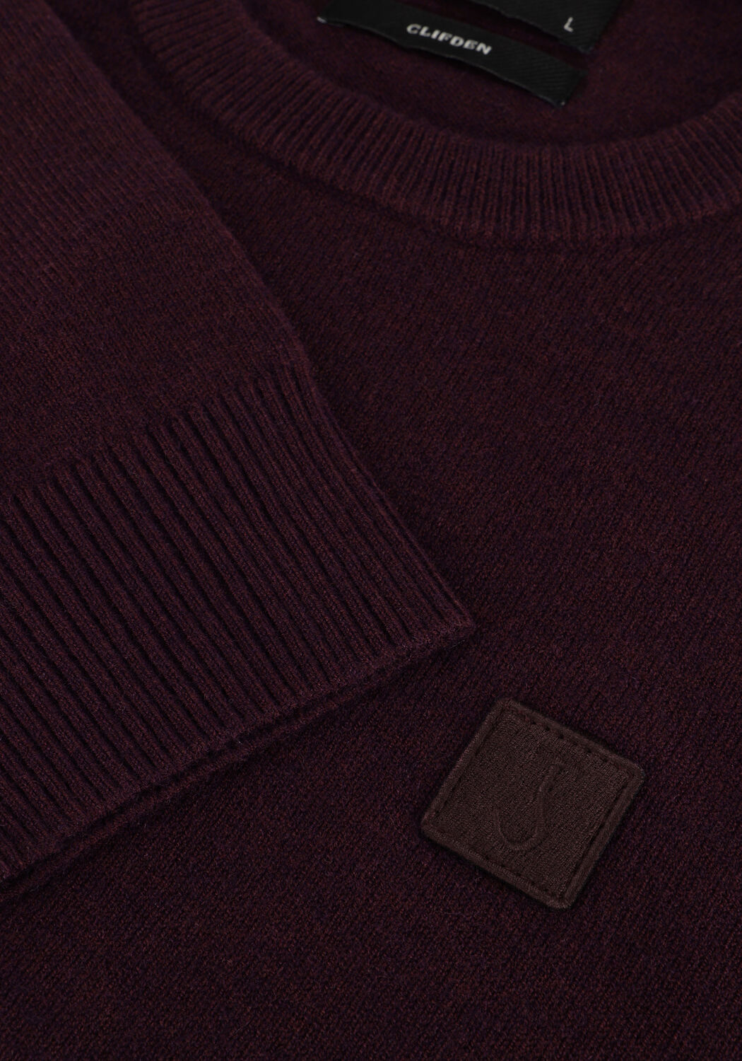 Paarse BUTCHER OF BLUE Trui CLIFDEN CREW - large