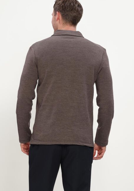 STEFANO LAURAN Surchemise OVERSHIRT en taupe - large