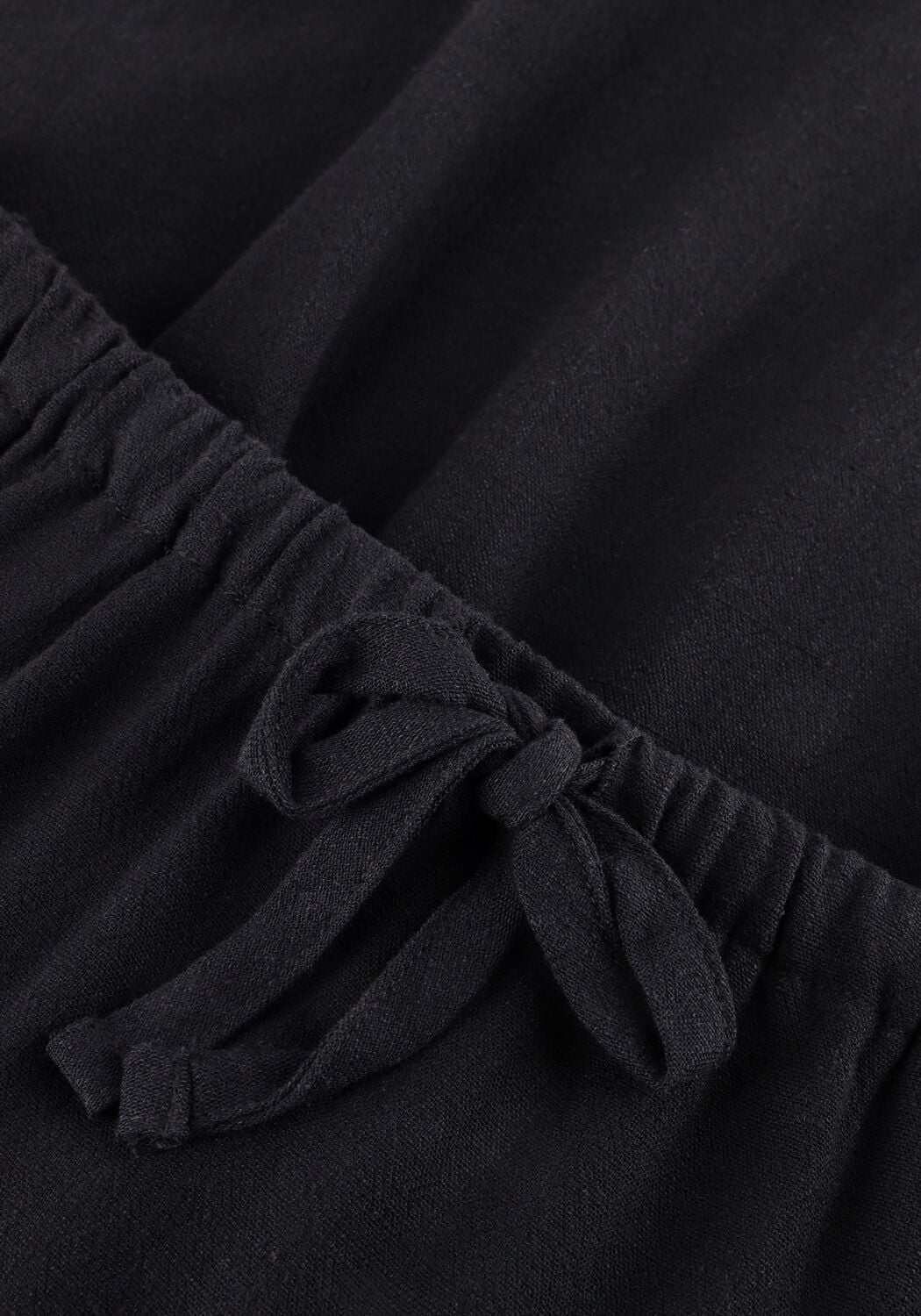 OBJECT Jupe maxi OBJSANNE MW LONG LAYER SKIRT en noir - large
