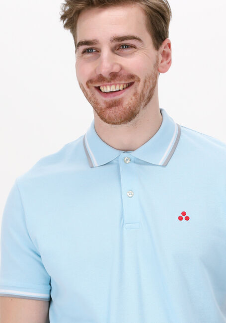 Lichtblauwe PEUTEREY Polo MEDINILLA STR 04 - large
