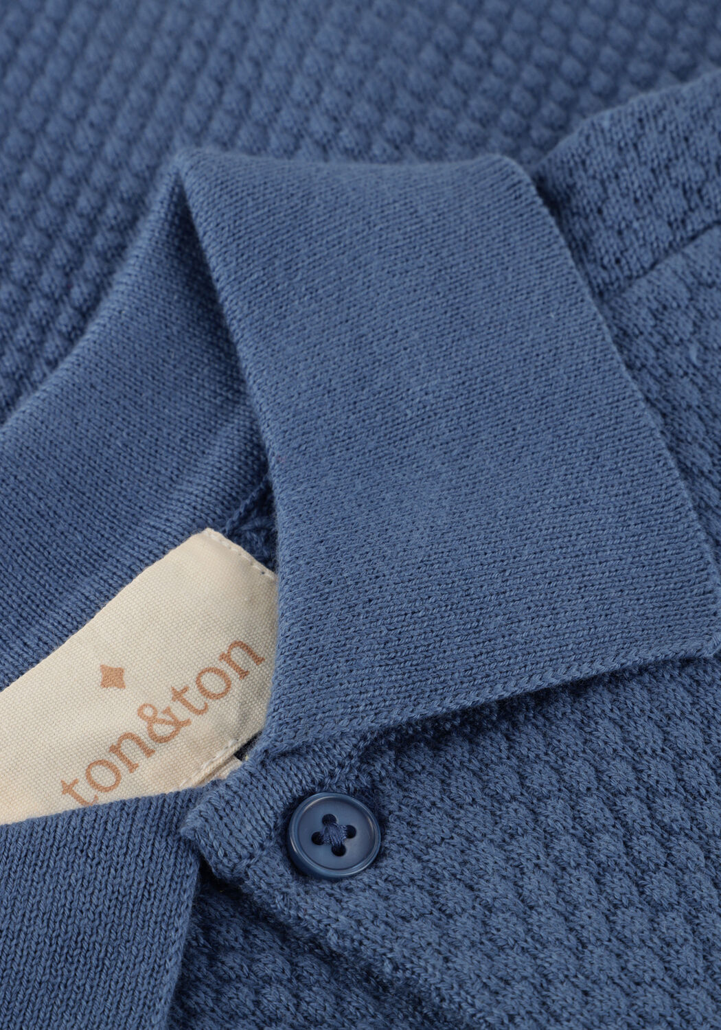 TON & TON Chemise d&eacute;contract&eacute; TENCE en bleu - large