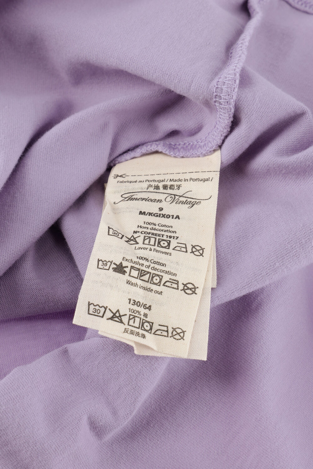 AMERICAN VINTAGE Haut GIXY Rose clair - large