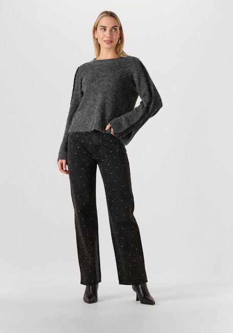 Donkergrijze MOVES Trui MALOU JUMPER 4365 - large