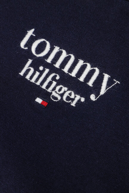 TOMMY HILFIGER Chandail BABY LOGO COLORBLOCK CREWNECK SWEATER Bleu foncé - large