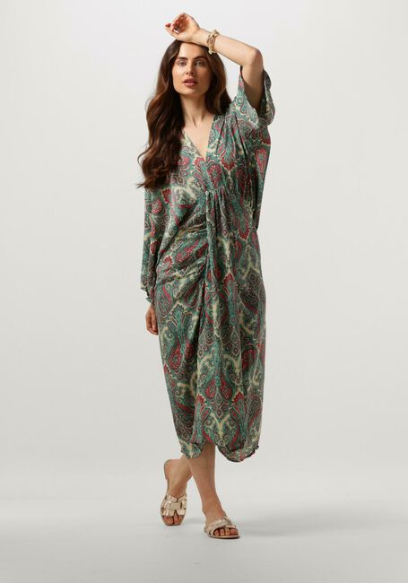 SISSEL EDELBO Robe midi JUNO DRESS en bleu - large