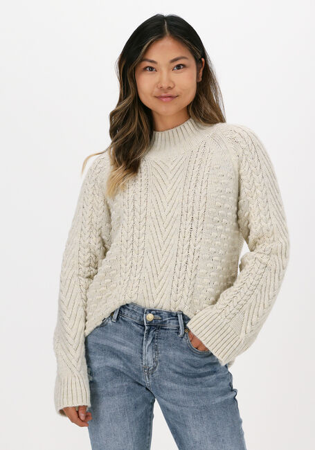 MODSTRÖM Pull MINNIE T-NECK Écru - large