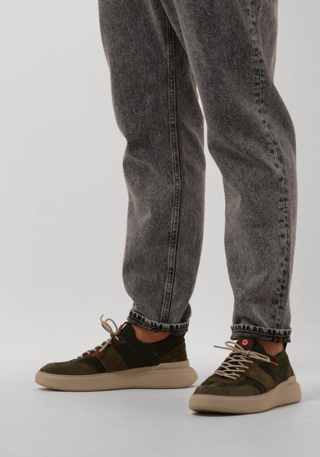 Groene NOKWOL Sneakers RONDA KNIT - large