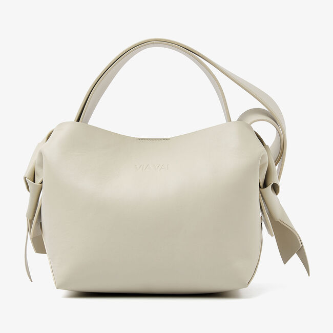 VIA VAI NODO FABI Sac &agrave; main en beige - large