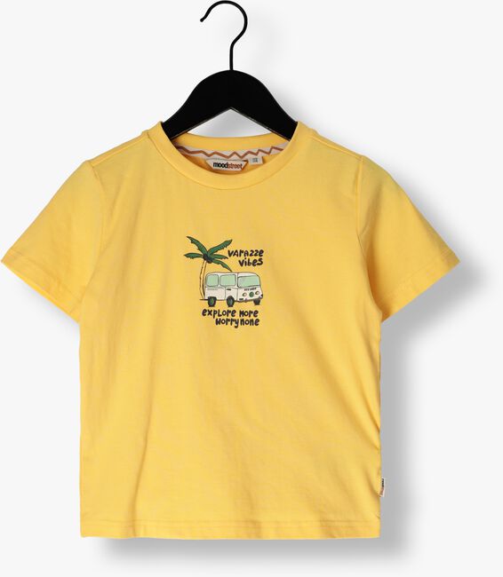 MOODSTREET T-shirt T-SHIRT PRINT en jaune - large