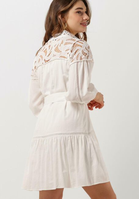SUNCOO Mini robe CHAMA en blanc - large