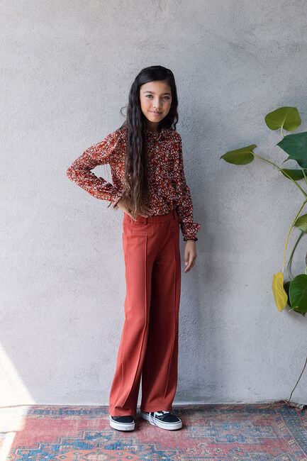 Rode LOOXS Flared broek 2231-5618 - large