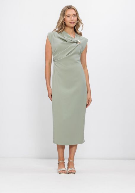 LINA LOCCHI Robe midi LL-ALESSANDRA en vert - large