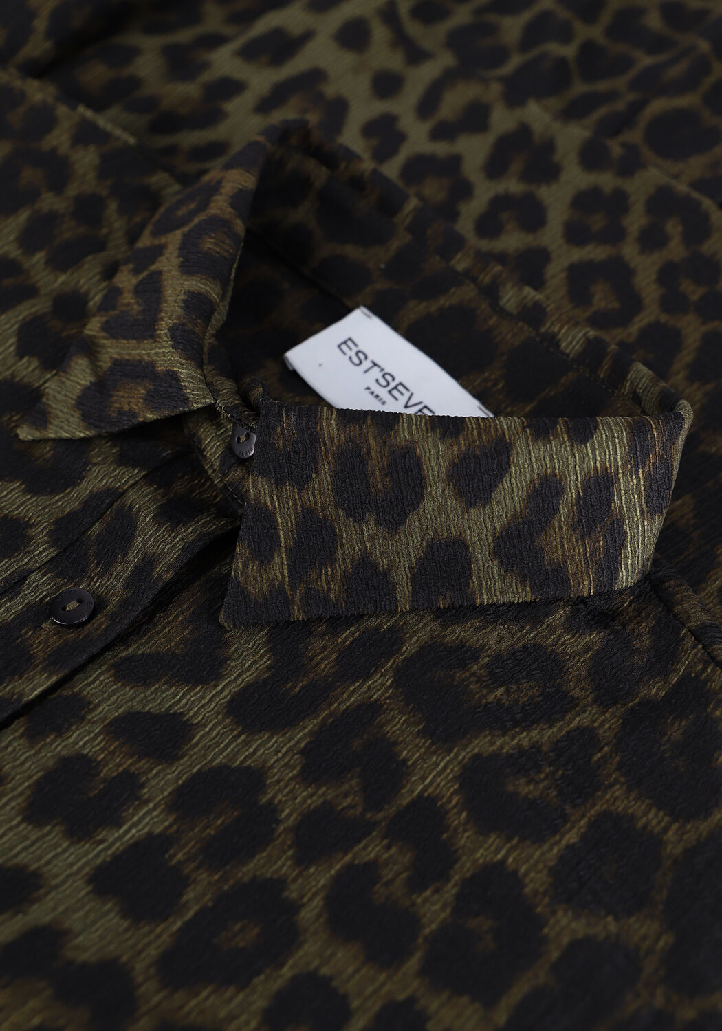 Groene EST'SEVEN Mini jurk EST'JOLANDA DRESS - large