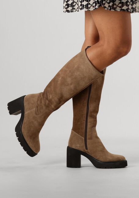 UNISA Bottes hautes KARENA en taupe - large