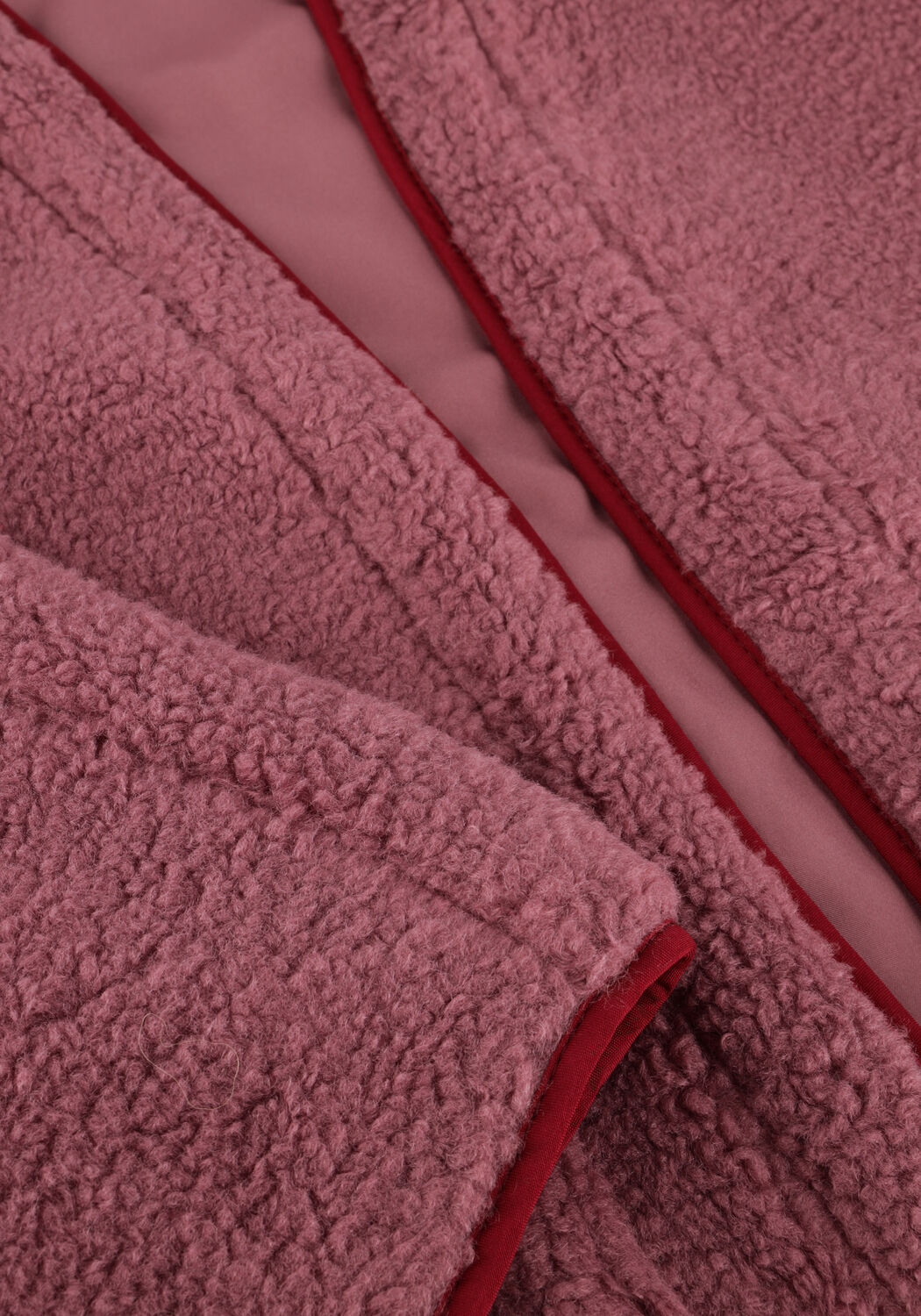 YDENCE Manteau Teddy JACKET SALLY en violet - large