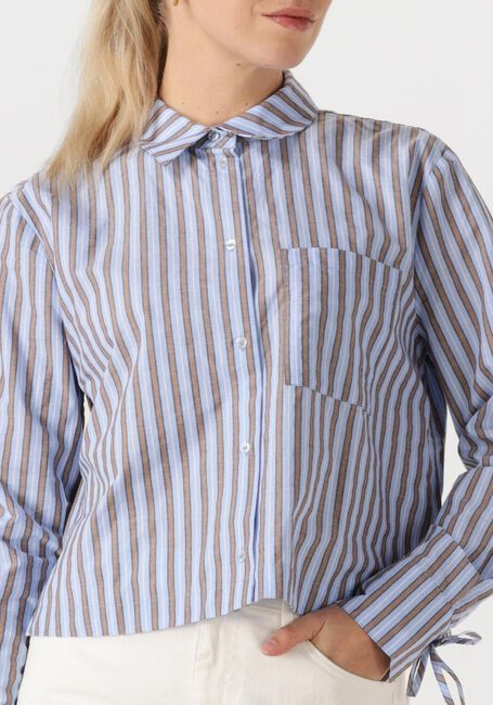 MODSTRÖM MEYRICKMD STRIPE SHIRT Blouses en bleu - large