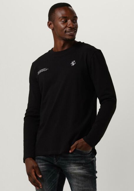 PUREWHITE Longsleeves LONGSLEEVE WITH CHEST PRINT en noir - large