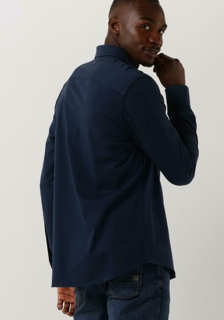 Donkerblauwe PME LEGEND Casual overhemd LONG SLEEVE SHIRT CTN SINGLE JERSEY - large