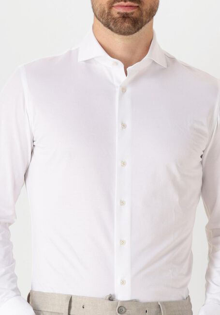 PROFUOMO Chemise classique SHIRT X-CUTAWAY JAPANESE KNITTED en blanc - large