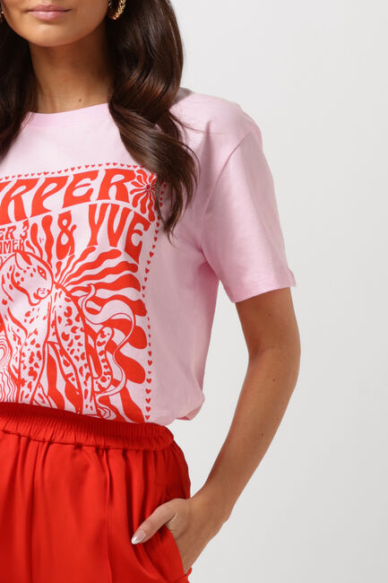 HARPER & YVE T-shirt LOVE-SS en rose - large