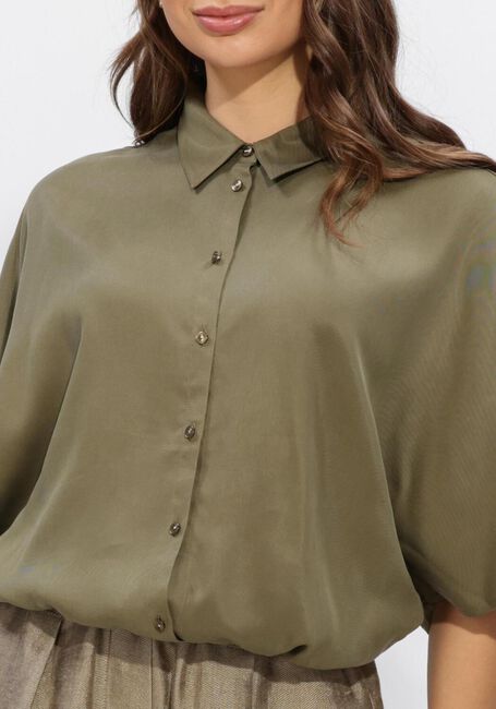 Olijf ANOTHER LABEL  ALRILA SHIRT S/S - large