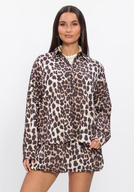 ALIX THE LABEL LADIES WOVEN ANIMAL BLOUSE Blouses en multicolore - large