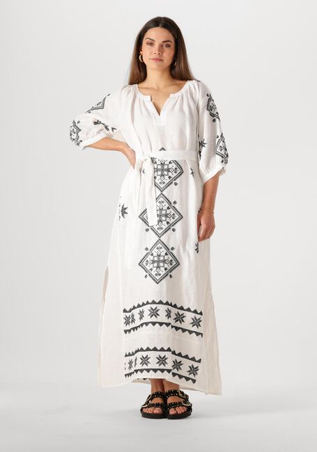 GREEK ARCHAIC KORI Robe maxi 230652 en blanc - large