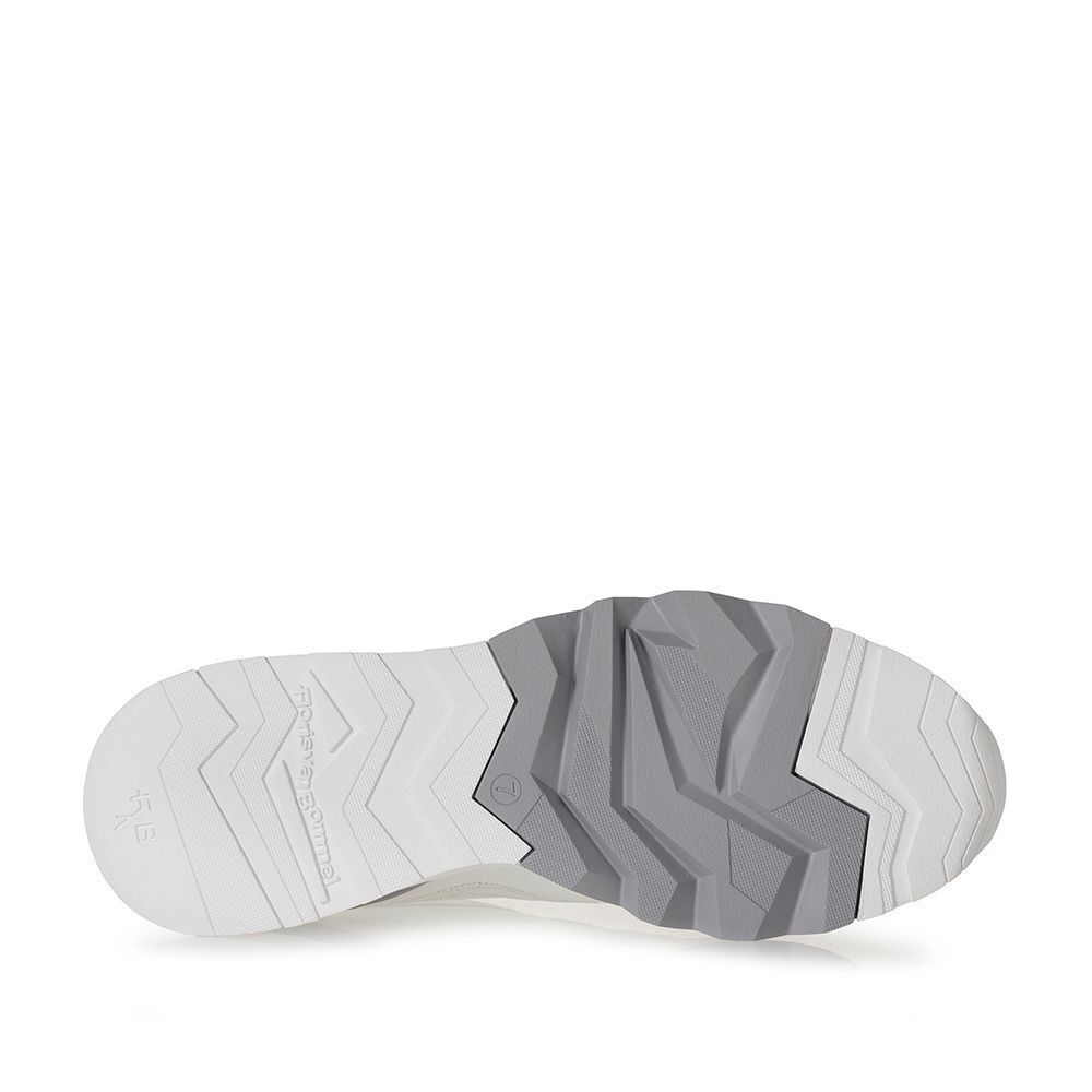 FLORIS VAN BOMMEL Baskets basses De Zager 10.07 en blanc - large