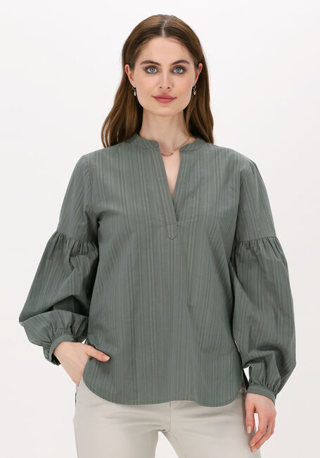 SECOND FEMALE Blouse CAMASSIA BLOUSE en vert - large