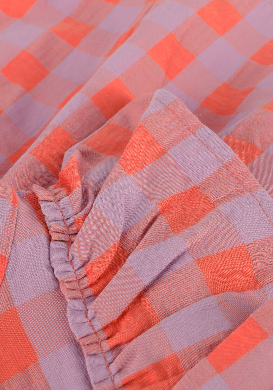 PETIT BLUSH RUFFLE BLOUSE CHECK Blouses en multicolore - large