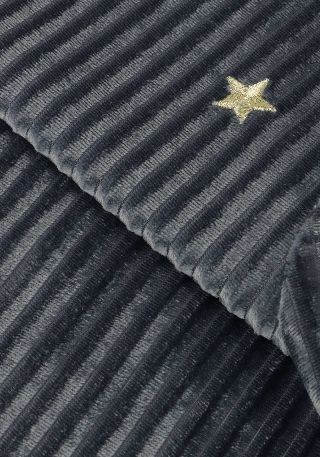 Donkergrijze LIKE FLO Top ESMAY FLO VELVET TOP - large